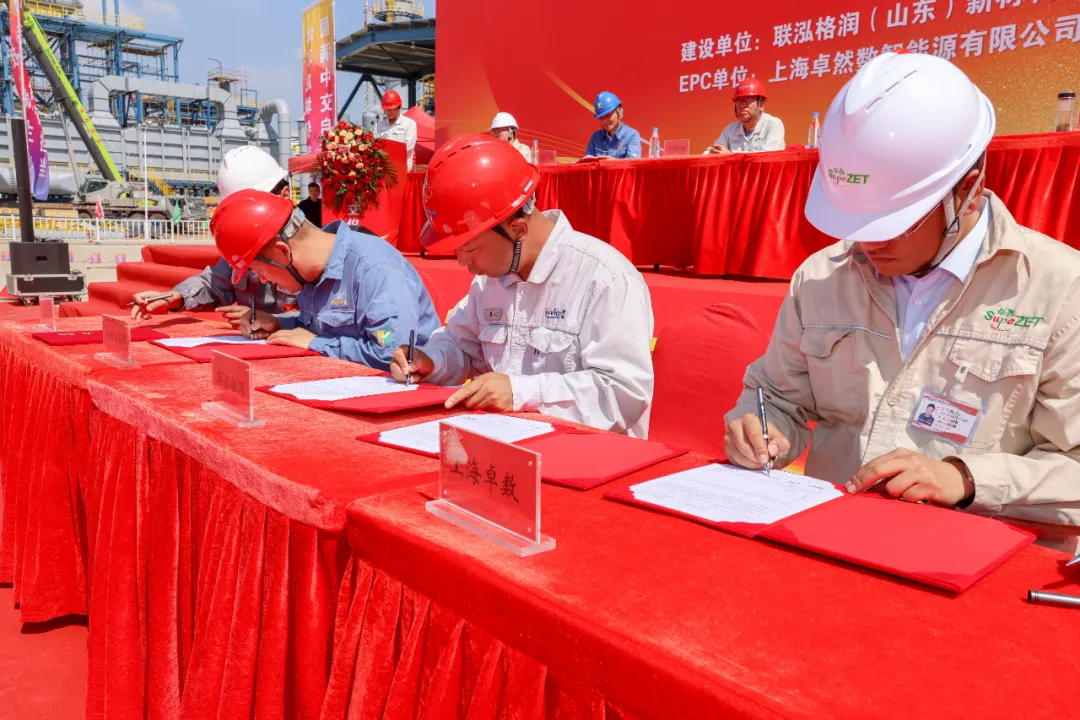 天九娱乐总承包联泓格润24万吨/年聚醚多元醇项目圆满中交